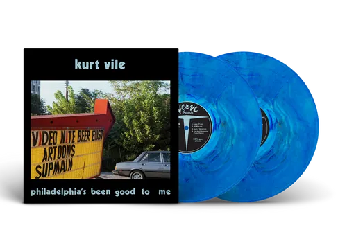 Kurt Vile - Philadelphia's been good to me vinyl record cover