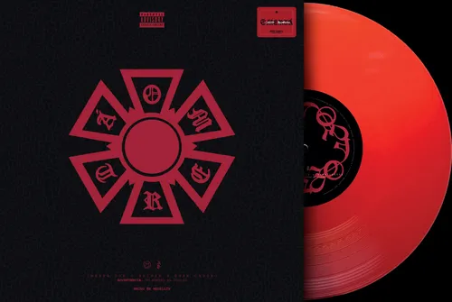 J Balvin & Ryan Castro - OMERTA vinyl record cover