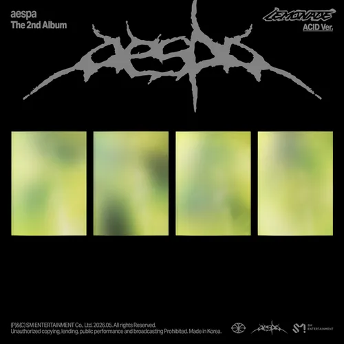 Aespa - The 2nd Album ‘LEMONADE’ vinyl record cover