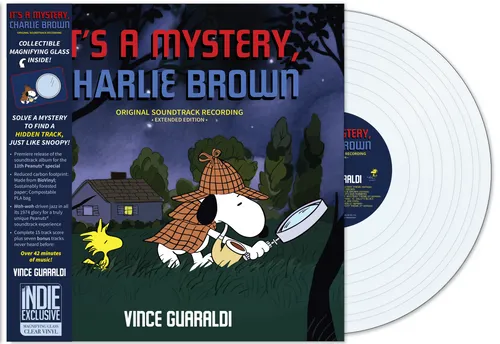 Vince Guaraldi - It's a Mystery, Charlie Brown vinyl record cover