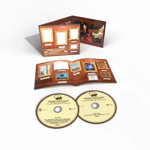 Emerson, Lake & Palmer - Pictures at an Exhibition: Live Deluxe Edition vinyl record cover