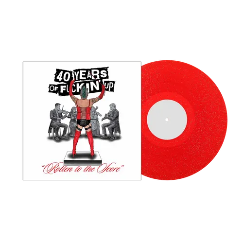 Fat Mike - Rotten to the Score: The 40 Years of Fuckin' Up Original Score vinyl record cover