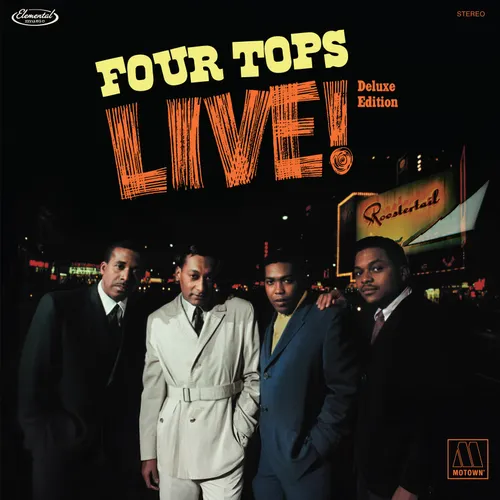 Four Tops - Four Tops Live - The Complete Performance vinyl record cover
