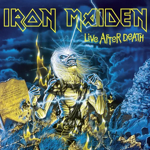 Iron Maiden - Live After Death - 2015 Remaster vinyl record cover