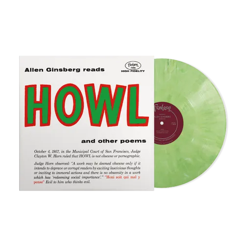 Allen Ginsberg - Howl And Other Poems vinyl record cover