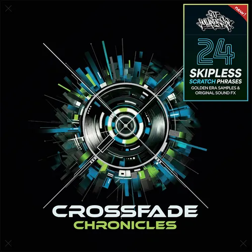 DJ HollanDAZE - Crossfade Chronicles vinyl record cover