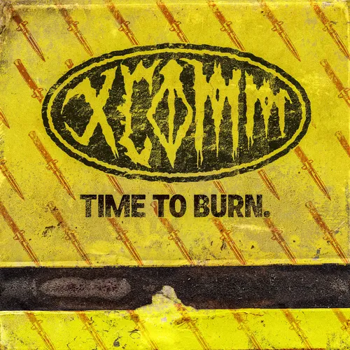 Xcomm - Time To Burn vinyl record cover