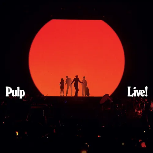 Pulp - Live vinyl record cover