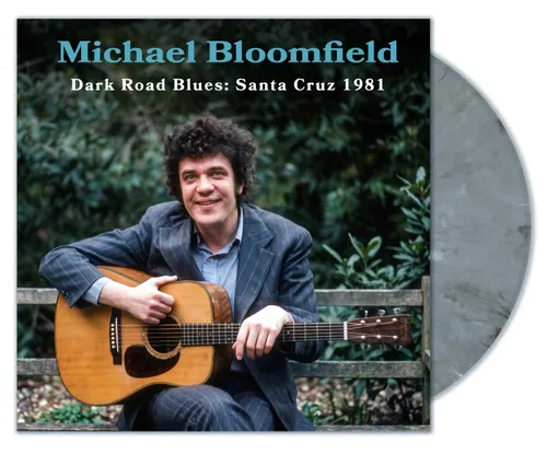 Mike Bloomfield - Dark Road Blues: Santa Cruz 1981 vinyl record cover