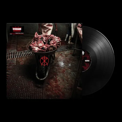 To The Grave - Liberation Front vinyl record cover