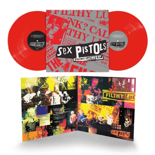 Sex Pistols - Filthy Lucre Live - 30th Anniversary vinyl record cover