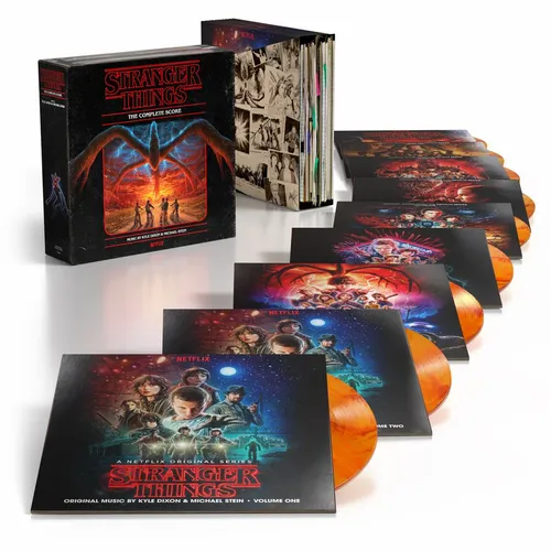 Kyle Dixon & Michael Stein - Stranger Things - The Complete Score vinyl record cover