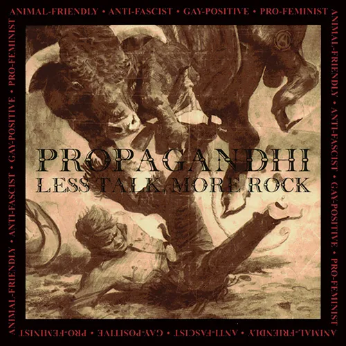 Propagandhi - Less Talk, More Rock vinyl record cover