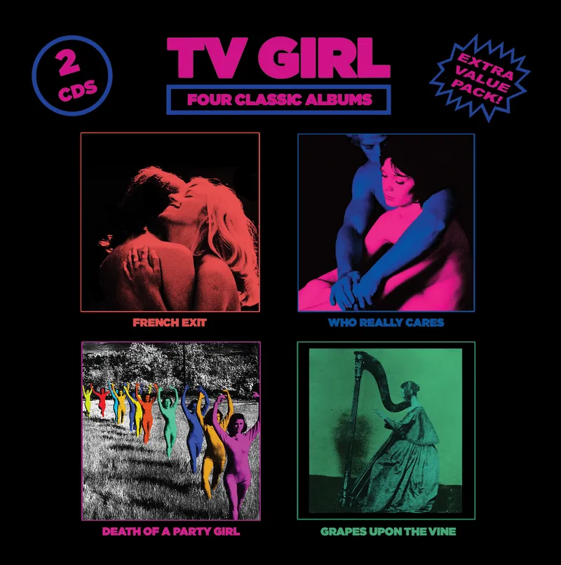 TV Girl Four Classic MERCH Albums 2枚組CD SpecialRelease | RECORD STORE DAY