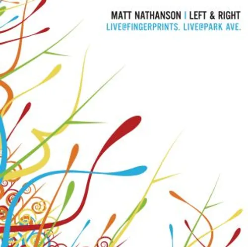 Matt Nathans - Left & Right: Live at Fingerprints. Live at Park Ave. vinyl record cover