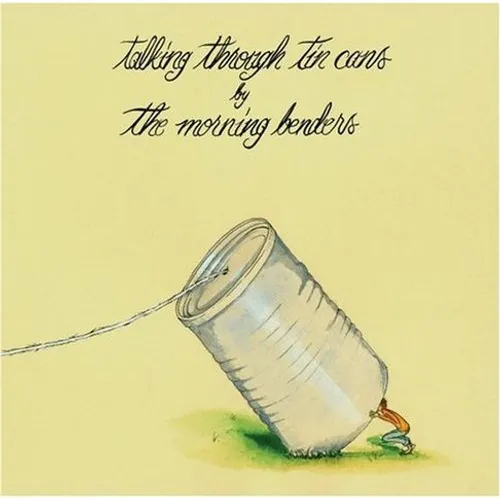 The Morning Benders - Talking Through Tin Cans vinyl record cover