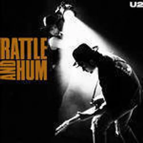 U2 - Rattle And Hum vinyl record cover