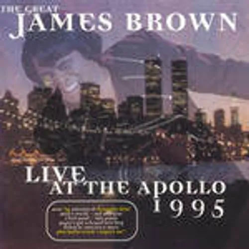 James Brown - Live at the Apollo 1995 vinyl record cover