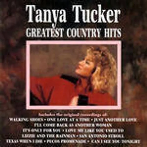 Tanya Tucker - Greatest Country Hits vinyl record cover