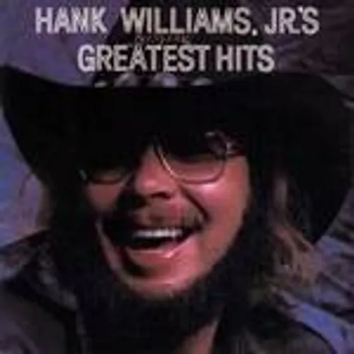 Hank Williams Jr. - Greatest Hits 1 vinyl record cover