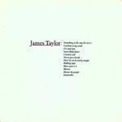 James Taylor - Greatest Hits vinyl record cover