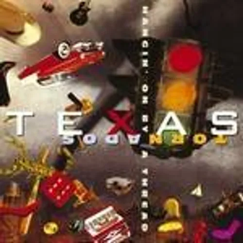 Texas Tornados - Hangin On By A Thread vinyl record cover
