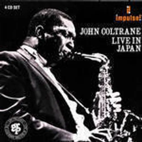 John Coltrane - Live In Japan vinyl record cover