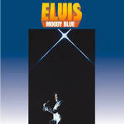 Elvis Presley - Moody Blue vinyl record cover