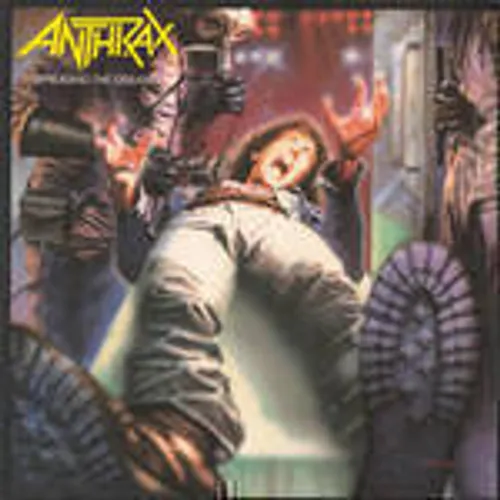 Anthrax - Spreading the Disease vinyl record cover