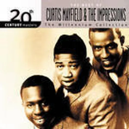 Curtis Mayfield & Impressions - 20th Century Masters: Millennium Collection vinyl record cover