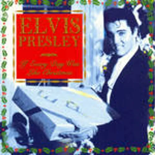 Elvis Presley - If Every Day Was Like Xmas vinyl record cover