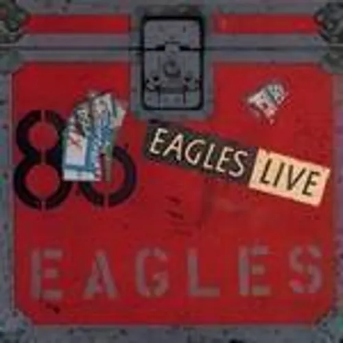 Eagles - Live vinyl record cover