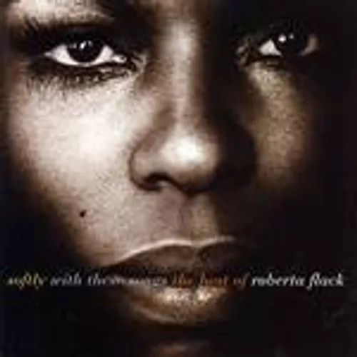 Roberta Flack - Best Of-Softly With These Song vinyl record cover