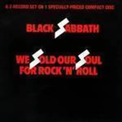Black Sabbath - We Sold Our Souls for Rock N Roll vinyl record cover