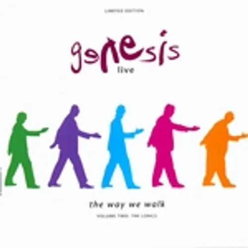 Genesis (U.K. Band) - Live-Vol. 2-The Way We Walk vinyl record cover