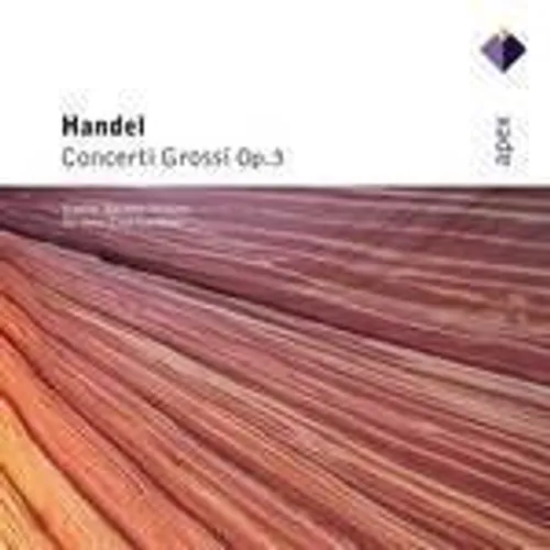 G.F. Handel - Concerti Grossi Op 3 vinyl record cover
