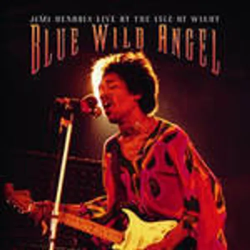 Jimi Hendrix - Blue Wild Angel: Live at the Isle of Wight vinyl record cover