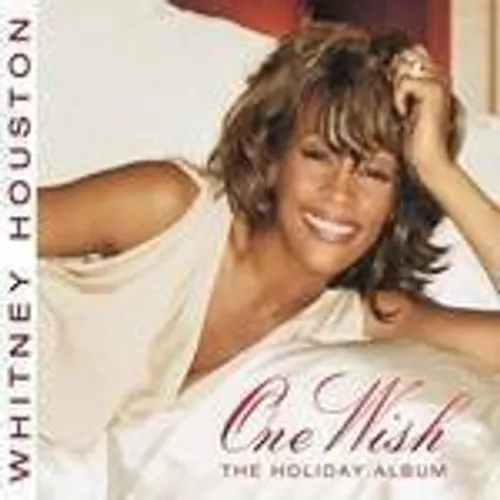 Whitney Houston - One Wish (The Holiday Album) vinyl record cover