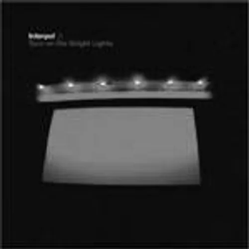 Interpol - Turn on the Bright Lights vinyl record cover