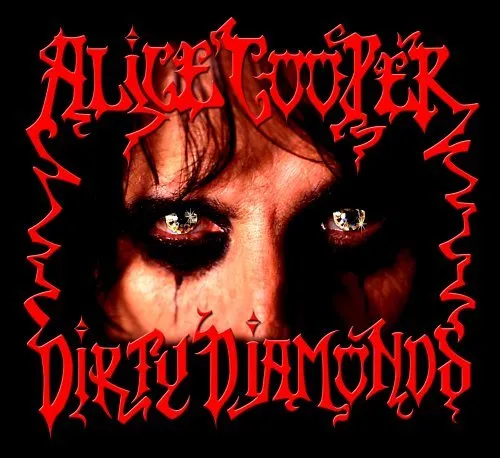 Alice Cooper - Dirty Diamonds vinyl record cover