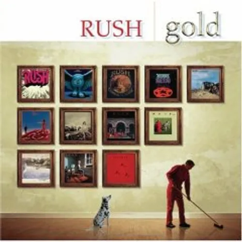 Rush - Gold vinyl record cover
