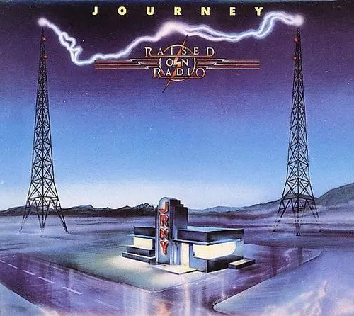 Journey - Raised on Radio vinyl record cover