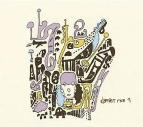 Damien Rice - 9 vinyl record cover